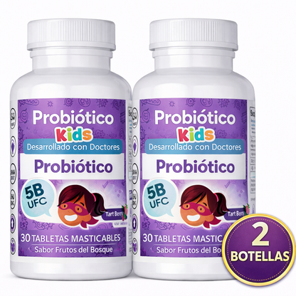 Probióticos para Niños - Equilibrio y Pancita Feliz